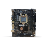 Placa Mãe Duex DX H310ZG, Chipset H310, Intel LGA 1151, MATX, DDR4