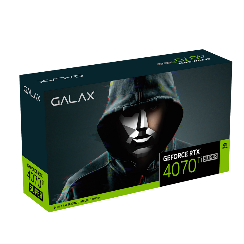 PLACA DE VIDEO GALAX GEFORCE RTX 4070 TI SUPER EX GAMER OC, 16GB, GDDR6X, 256-BIT, 47UZM6MD9BUP