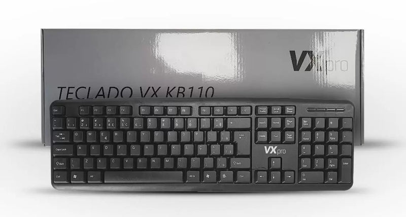 Teclado VXPRO KB-110 USB C/FIO