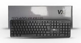 Teclado VXPRO KB-110 USB C/FIO