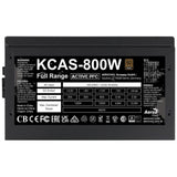 Fonte, Aerocool, KCAS, 800W, 80 Plus Bronze, não-modular, PFC Ativo, bivolt automática, sem LEDRGB - imperiodigital