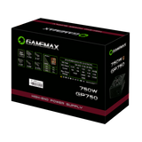 FONTE GAMEMAX GP750 80 PLUS BRONZE - imperiodigital