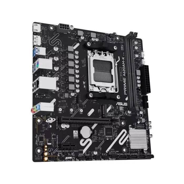Placa Mãe Asus Prime A620am-k Am5 2xDDR5 Chipset Amd A620a Matx
