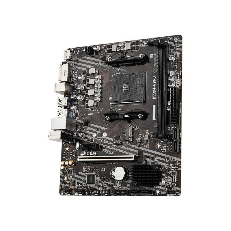 Placa Mãe Msi B550m-a Pro Am4 2xDDR4 Chipset Amd B550 Matx