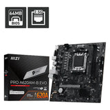 Placa Mae Msi Pro A620am-b Evo Am5