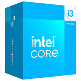 Processador Intel Core i3, 14100, 3.5 GHz (4.7GHz Turbo), 14ª Geração, 4-Cores 8-Threads, LGA 1700, BX8071514100