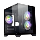 Gabinete Bluecase Gamer Soul PRO BG-052, Frontal e Lateral em Vidro Temperado, 3 Fans 120mm ARGB, Mid Tower