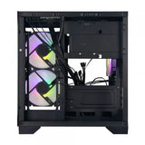 Gabinete Bluecase Gamer Soul PRO BG-052, Frontal e Lateral em Vidro Temperado, 3 Fans 120mm ARGB, Mid Tower