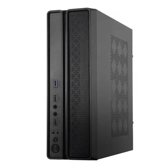 Gabinete Bluecase Slimdesk, Com Fonte 200W, Preto - BG-2002 - imperiodigital