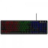 Combo Gamer Evolut Starter EG-54, 4 em 1, Teclado, Mouse, Headset e Mousepad, Rainbow, Preto
