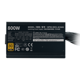 Fonte Cooler Master G800 800W, 80 Plus Gold, PFC Ativo, MPW-8001-ACAAG-BR