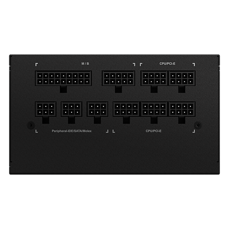 Fonte GIGABYTE UD Gold, 750w, full modular, 80 plus gold, preto, GP-UD750GM