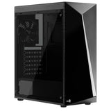 Gabinete Gamer Aerocool Shard Mid Tower, RGB, com FAN, Lateral em Acrílico - imperiodigital