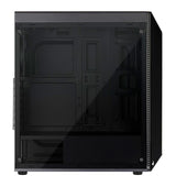 Gabinete Gamer Aerocool Shard Mid Tower, RGB, com FAN, Lateral em Acrílico - imperiodigital