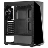 Gabinete Gamer Aerocool Shard Mid Tower, RGB, com FAN, Lateral em Acrílico - imperiodigital