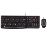 Combo Teclado e Mouse com fio USB Logitech MK120