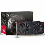 Placa De Vídeo Duex AMD Radeon RX 580, 8GB, GDDR5, 256 Bit, RX580-8GD5