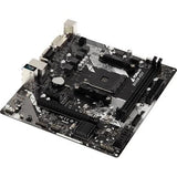 Placa Mãe ASRock B450M-HDV R4.0, AMD AM4, Micro ATX, DDR4