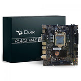 Placa Mãe Duex DX H310ZG, Chipset H310, Intel LGA 1151, MATX, DDR4