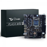 Placa Mãe Duex DX H61Z M2, Chipset H61, Intel LGA 1155, MATX, DDR3 - imperiodigital