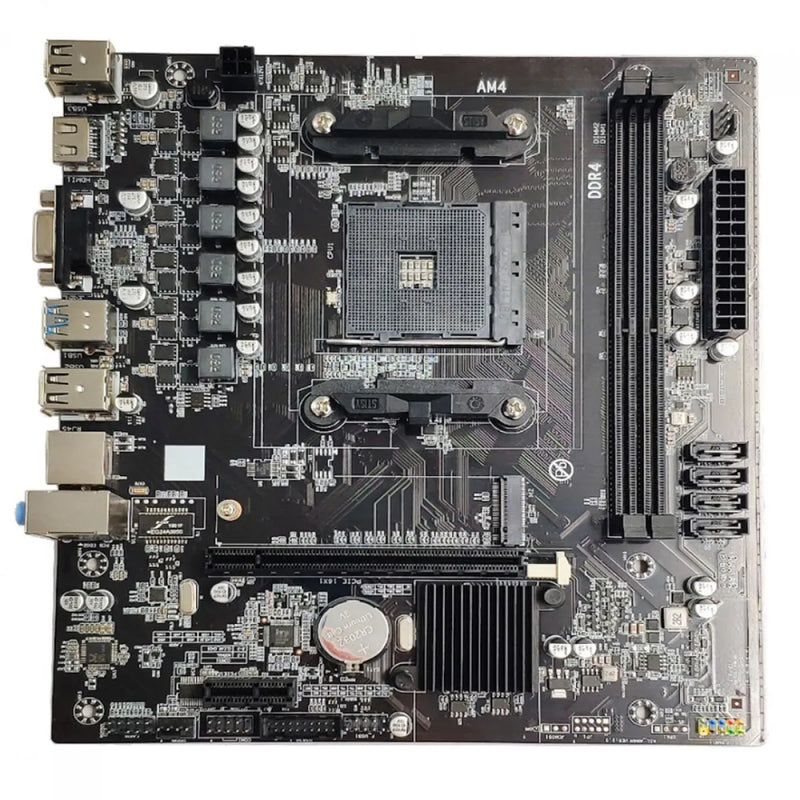 Placa Mãe Duex A320 AM4, DDR4, Gigabit - DX A320ZG M2 - imperiodigital